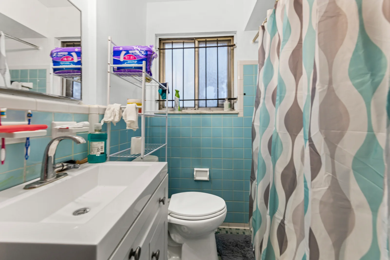 19614 St. Aubin — bathroom, February 2026